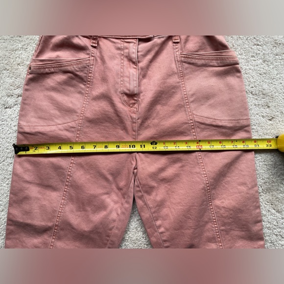 New SO High Rise Waist Utility Pants Junior Size 7 Pink - Picture 9 of 10